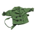 thumbnail image 1 of Ropa de para Muñecas Accesorios para Muñecas Chaqueta para Muñecas Verde Sunnimix  Abrigo de muñeca, 1 of 8