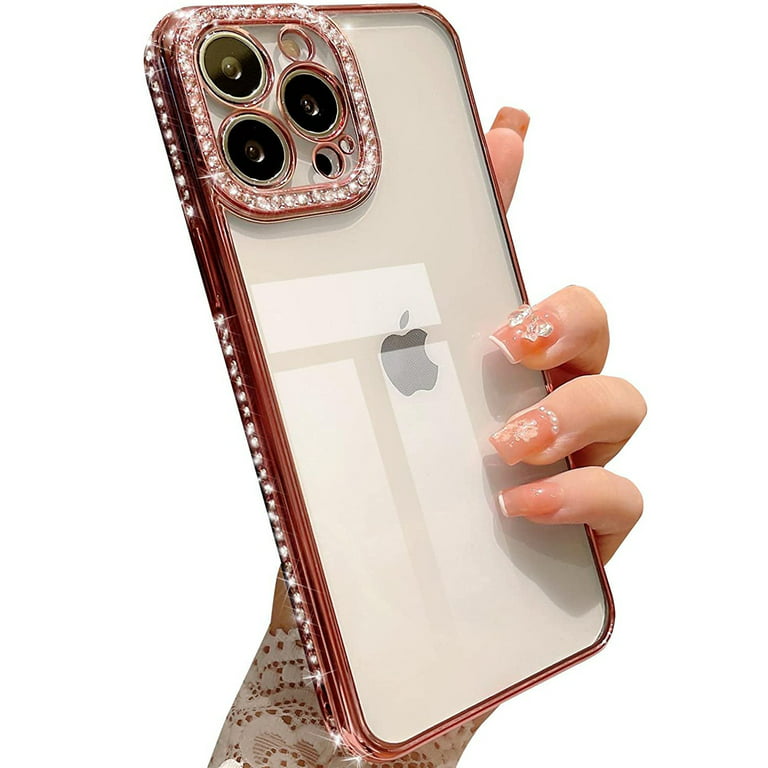 Clear Rose Gold iPhone 12 Pro Max Case - Hard Shell Series