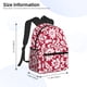 thumbnail image 2 of Easygdp Red Flowers Mochila Casual para Portátil, Mochila para Escuela, Viajes, Negocios, 2 of 5