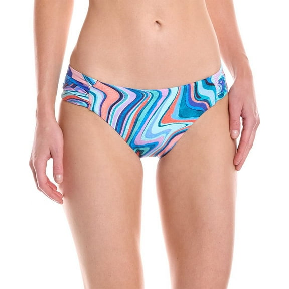 La Blanca womens  Cove Side Shirred Hipster Bikini Bottom, 16