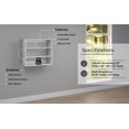 thumbnail image 2 of Elite 32" Wide Upper Wall Cabinet with Open Back, White, 2 of 9