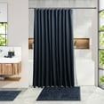 thumbnail image 4 of Hearth & Harbor 20 Piece Bamboo Bathroom Sets, Navy Blue Bathroom Accessories Sets for Minimalistic Bathroom Décor, 4 of 8