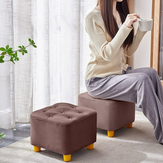 Meitianfacai Tabouret Bas à Roulettes pour la Maison, Roue Universelle, Entrée, Tabouret pour Homme Paresseux, Tabouret à Chaussures Multifonction, Tabouret de Couturière, Tabouret pour Fauteuil Roulant Assis, Petit Tabouret