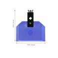 thumbnail image 4 of KAKOWELY Cloche Musicale pour Vache Bleue Design une Pièce 1Pcs, 4 of 8