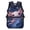 Bubble Axolotl, variant on Galaxy Cat Print Kids Backpack 17 Inch for Ages 6-18 Boys Girls Elementary Middle High School Students Large Capacity Breathable Schoolbag for Back to School Travel