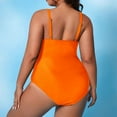 thumbnail image 7 of Sngxgn Women Swimsuit Sport Bathing Suit Swimwear(Orange,XL), 7 of 7
