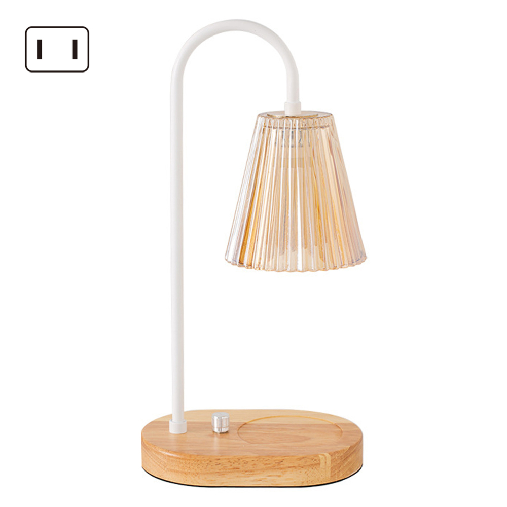 Electric Candle Warmer Lamp Stepless Dimming Candle Lamp Vintage Design