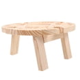 thumbnail image 2 of 1Ensemble Table à Vin pour Fête avec Rangement pour Collations Forme Ronde Bois Couleur Bois, 2 of 4