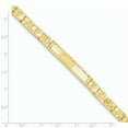 thumbnail image 3 of Bracelet ID Pépite 7 mm en Or Jaune 14K, 3 of 3
