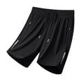 thumbnail image 3 of Miluxas Men's Hiking Shorts with Zipper Pockets Quick Dry Lightweight for Outdoor Fishing Black XXL(XXL), 3 of 8