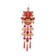 thumbnail image 2 of Colgante de año Nuevo Chino, adornos colgantes, decoraciones decorativas , colgante de Festival de Primavera para pared, puerta de casa, , Estilo A 36cmx110c Estilo A 36cmx110cm, 2 of 8