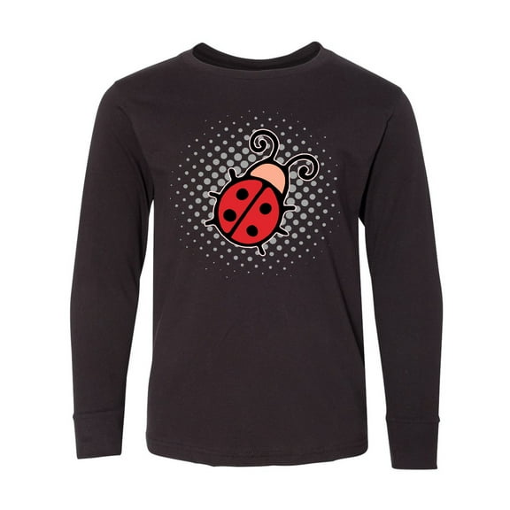 Inktastic Ladybug Lover Long Sleeve Youth T-Shirt