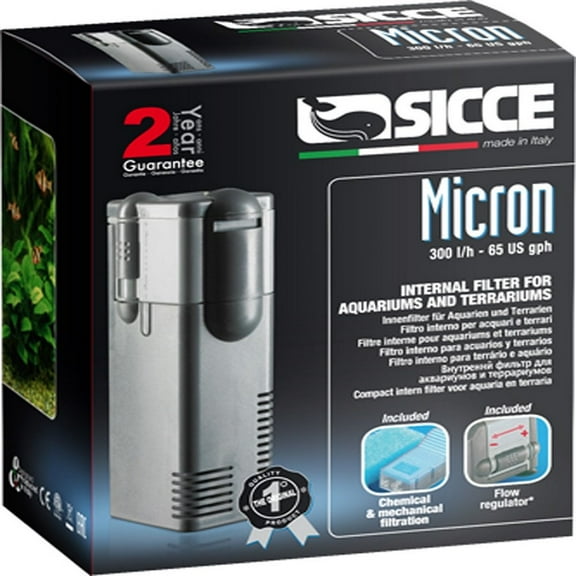 Sicce Micron Internal Filter - 65 GPH