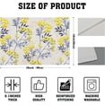 thumbnail image 4 of Yellow Blue Floral Placemats Set of 4 Spring Summer Flower Placemats 12 X 18 Inch Vintage Floral Plant Place Mats Washable Linen Farmhouse Table Mats for Party Kitchen Dining Holiday Indoor Decoration, 4 of 6