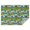 Rooster and Sky, variant on Rooster and Sketch White Pattern Rectangle Tablecloth 60"x84", Waterproof Polyester Wipeable Spillproof Table Cover for Dining Camping Indoor and Outdoor Use