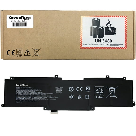 GREENTECH DG06XL 925149-855 BATTERY FOR HP OMEN X 17-AP 11.55V 99WHR 925197-271 HSTNN-DB8G DG06099XL