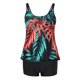 thumbnail image 3 of Gibobby Conjunto de Bikini para Mujer Bikini de cintura alta para mujer, bañador Sexy de realce de dos piezas, traje de baño Vintage de dos piezas, conju(Verde,XL), 3 of 5