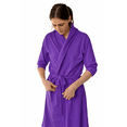thumbnail image 6 of USBD Post Mastectomy Robe With Inside Drain Pockets Women Recovery Bathrobe (Purple,XX-Large), 6 of 8