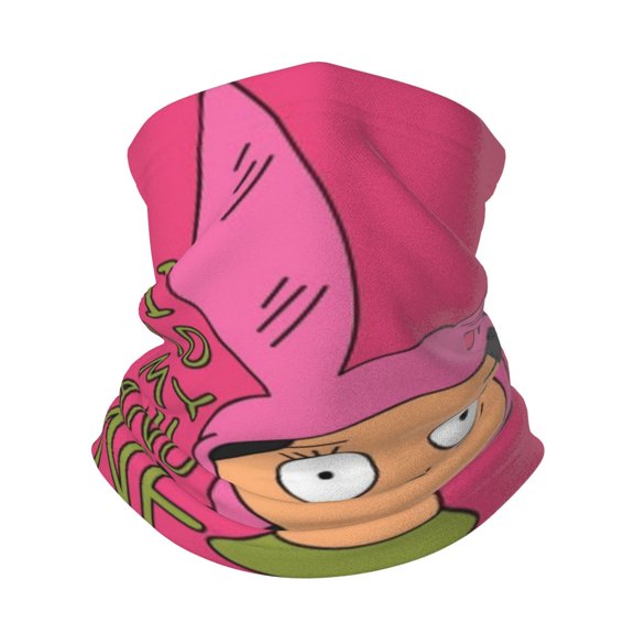 Bob's Burgers Louise Bandana Balaclava Neck Gaiter Scarf 3D Print Windproof for Men Women