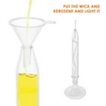 thumbnail image 4 of EIGTHTAIL Vintage Liquid Candle Refillable Pillar Taper Essential Oil Lamp(9.06X2.76X2.76Inch), 4 of 10