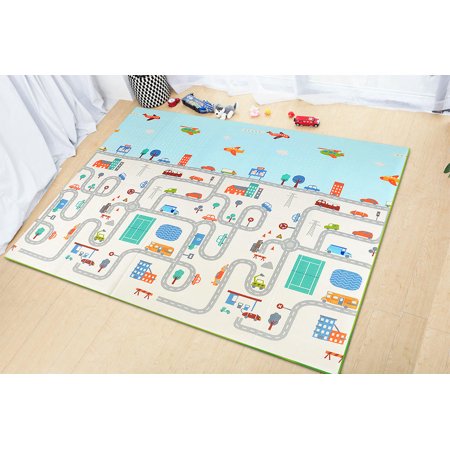 Tapis De Jeu Recto Verso Tapis Pliant Pour Bebe Tapis De Jeu Pour Enfants Tapis De Jeu Impermeable Non Toxique Pour Bebes Walmart Canada
