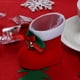 thumbnail image 3 of Decoración navideña Botas de caramelo de Papá Noel Regalo de fiesta en casa Botas rojas, 3 of 3