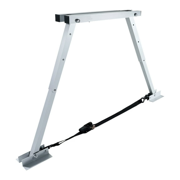 KFFKFF Universal RV Stabilizer, Adjustable Support for Trailers, Campers, and Fifth Wheels, Compact Foldable Design for Convenient Storage, Height Range from 12 to 28 Inches, Minimizes RV Movement