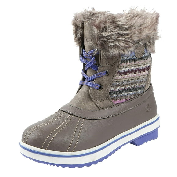 Northside Bottes de Mode Mi-Hiver Entièrement Doublées pour Enfants Petit/grand Enfant