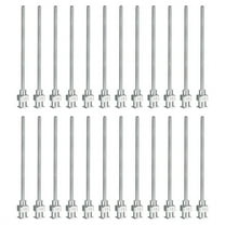 Blunt Tip Dispensing Needle, 24 Pcs 2 Inch Stainless Steel Liquid Dispenser Needles with Lure Lock 14g