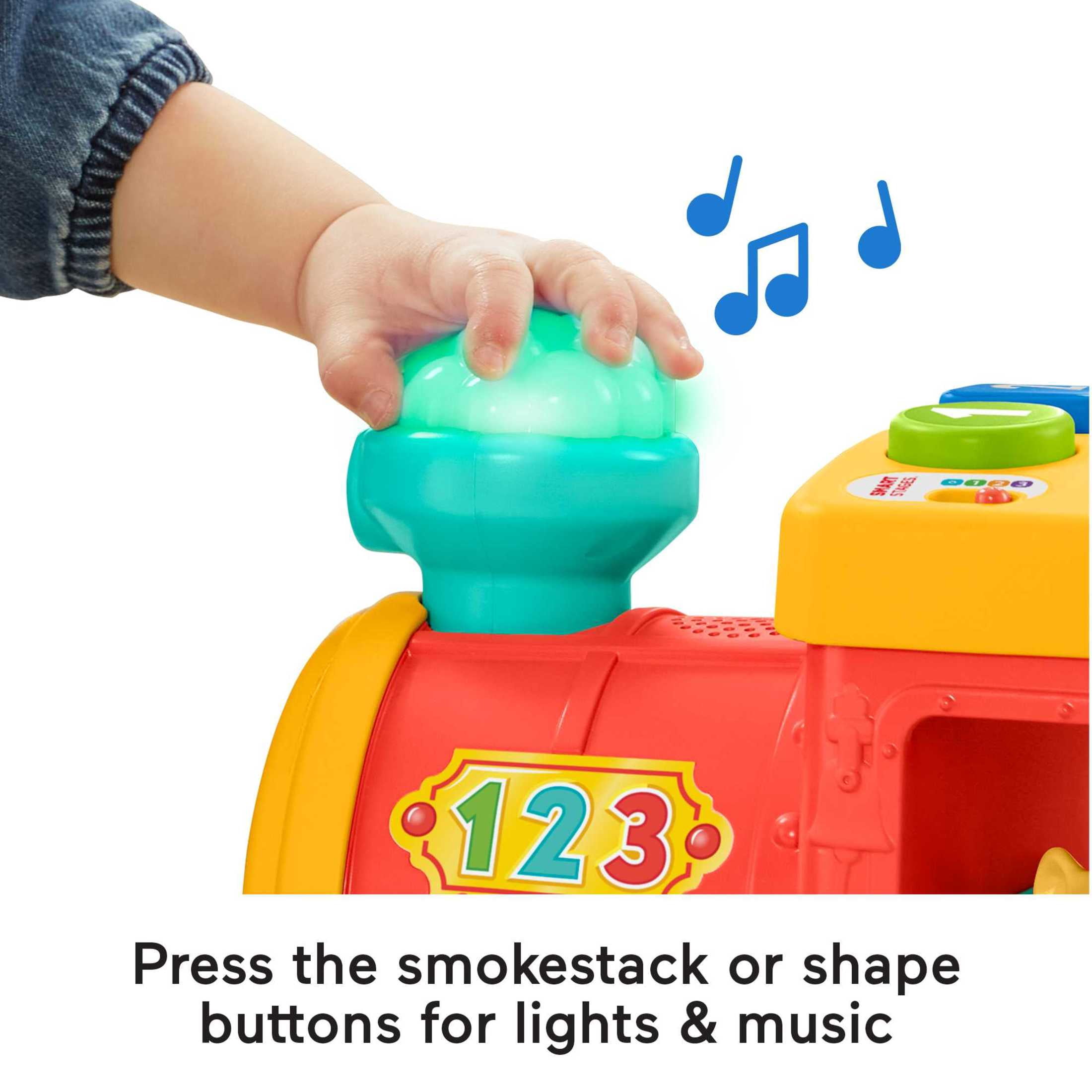Fisher-Price Little People Big ABC Animal Train Toddler Learning Vehicle Playset, Child 1+ Years, 19.29in