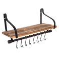 thumbnail image 1 of Kitchen Utensils Rack Mugs Hooks Wall Mounted Hanging Rack with 8 Hooks Hanging, 1 of 10