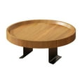 thumbnail image 1 of Plateau de Sofa Table Repose-Canapé à Clipser en Bois pour Boisson Café Collation Télécommande, 1 of 9