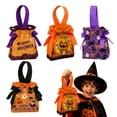 thumbnail image 5 of 15Pcs Halloween Treat Bags, Kids Halloween Trick or Treat Bags Halloween Goodie Bags, Candy Bags with Ties, Cookies Plastic Gift Bag for Party Decoration Supplies, 5 of 8