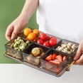 thumbnail image 1 of Bandeja para servir nueces y dulces Macarena Bandeja de condimentos Gris, 1 of 7