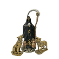 thumbnail image 1 of MORIN Imágenes | Paquete De 1 Santa Muerte 30cm Y Sus 2 Perros 15cm |(MULTICOLOR), 1 of 1