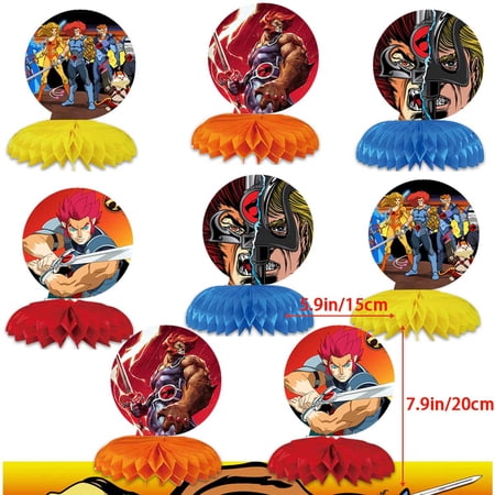 ThunderCats Themed Birthday Backdrop Banner – Hanging Wall Decor Tapestry for Party Celebrations