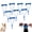 8pcs, variant on Dual-Action Canine Dental Prop, Dog Dental Chews Toy for Easier Teeth Brushing, Pet Oral Care for Small, Dog Mouth Opener for Medium and Large Dogs