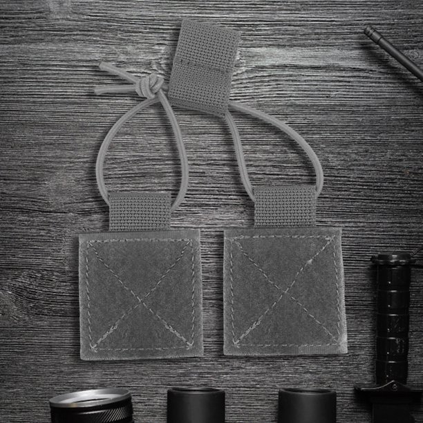 Correas Elásticas Tácticas D3CRM Pecho Correa Fija Silenciosa Fácil Instalación DIY Accesorio (Gris)