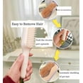 thumbnail image 5 of Grooming Brush for Small Dogs Pink, Gentle Puppy Hair Brush for Shih Tzu Yorkie, 5 of 6