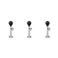 thumbnail image 2 of Soidarity Bicicletas Retro Metal Air Horn Bike Hooter 7 pulgadas Electroplate Bugle Sonido fuerte Anillo Manillar Honking Bell Seguridad Type7 NO7, 2 of 6