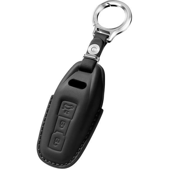 Key Fob Cover Compatible with Audi A3 A5 A6 2025-2026 Q5 SQ5 Q6 SQ6 RSQ6 E-tron Keychain Case Holder Protector,Black