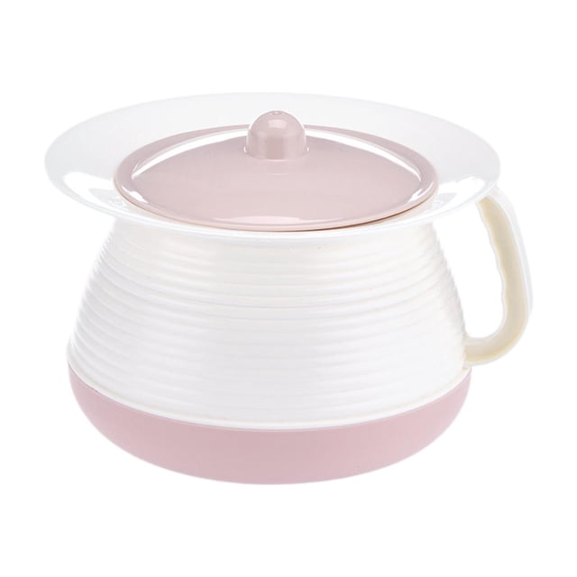 Pot de cámara Spithon Sputhon Portable Bedpan Bedpan Spittoon Cámara de la cámara para rojo