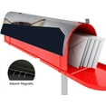 thumbnail image 4 of Coolnut Magnetic Mailbox Cover, Portrait of Little Tabby Kitten Post Mail Box Cover Mail Wraps Cover, Standard Size 20.7" L x 18" W, 4 of 5