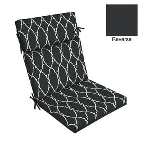 Mainstays Turquoise Stripe Outdoor Patio Dining Seat Cushion