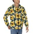 thumbnail image 4 of Zip Up Hoodies for Men - Insects Of Flowers Long Sleeve Comfrt Men'S Fashion Hoodies & Sweatshirts, Jackets for Men Hoodies Pullover Clothing Clothes with Pouch, 4 of 5