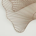 thumbnail image 5 of DecMode Copper Metal Wire Cutout Ginkgo Leaf Floral Wall Decor, 5 of 13