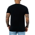 thumbnail image 2 of HEADS OR TAILS Mens Rhinestone T-Shirt Yellow Headdress, Black, 2XL, 2 of 3