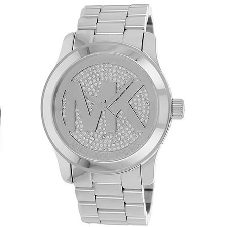 Michael Kors Women's Parker MK5544 Silver Stainless-Steel Quartz Dress Watch