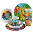 thumbnail image 3 of Juego de Cena de Melamina French Bull Jungla sin BPA para Niños, 3 of 3