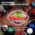 thumbnail image 7 of UPONRAY Merry Christmas Custom Neon Signs, Usb Powered with Adjustable Brightness Wall Decor for Gifts, 24 inch, 7 of 7